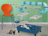 FESTO 82 C1 синяя - клетка для хорьков