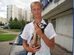 Павел и хорек Гранд
