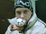 Артём и хорек Честер