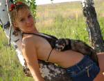 Катерина и хорек shustr