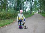 Леля и хорек Гесс