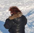 на прогулке