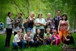 Небольшая часть Томских хореманов)